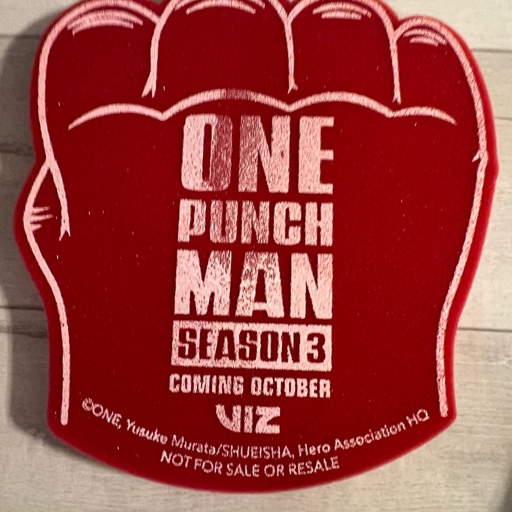 One Punch Man Foam Finger